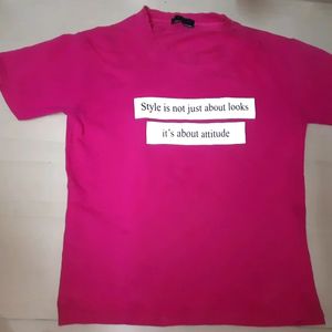 Pink T shirt