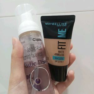 COMBO: Foundation+Facewash