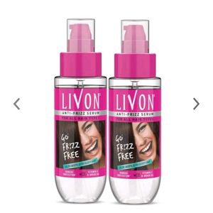 2 Hair Serum Livon Bottle