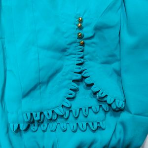 Readymade Designer Suit With Embroidery