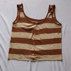 Sleeveless Crop Top