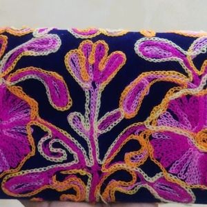 Multicolored Cloth Clutch / Purse