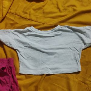 100% Cotton Top With Short