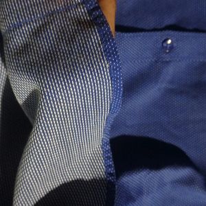 Men Blue Shirt