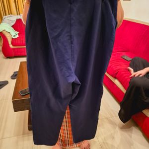 BLUE FORMAL TROUSERS