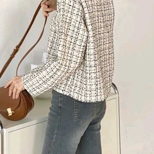 Korean Tweed Top/ Blouse