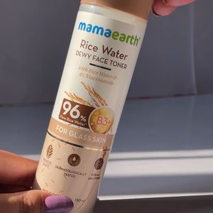 mamaearth rice water TONER + SERUM COMBO