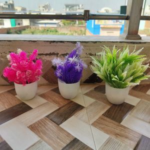 3 Piece Artificial Plants