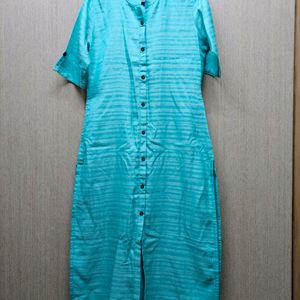 Soch Straight Kurta Sea Green