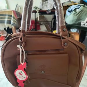 Leather Handbag / Sling Bag