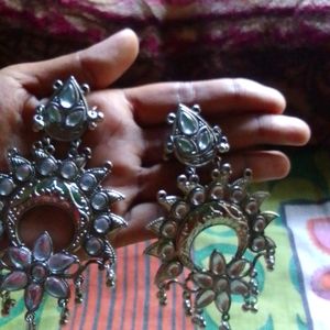 Oxidised Earrings