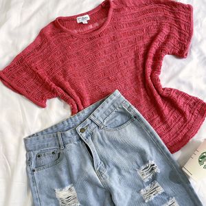Pinterest Y2k Knitted Pullover Top