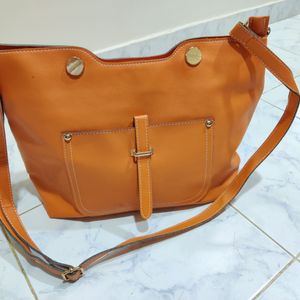 Marie Claire Orange Handbag