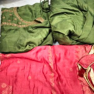 Salwar Suit Set With Dupatta 2xl