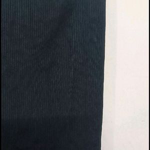 Woolen Side Slit Stretchable Long Skirt