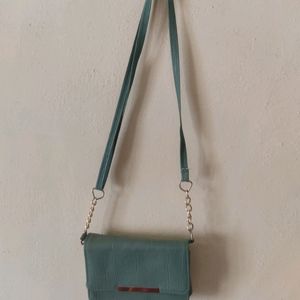 Green Sling Bag