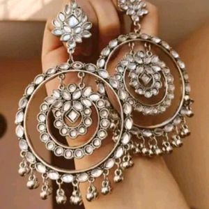 Heavy 2jhumka Set