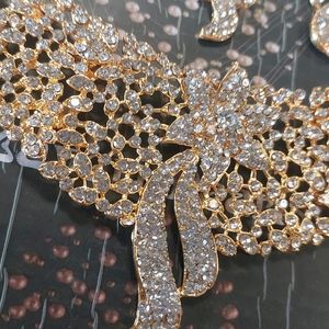 Golden Plated Jwellery Full Neckless Set