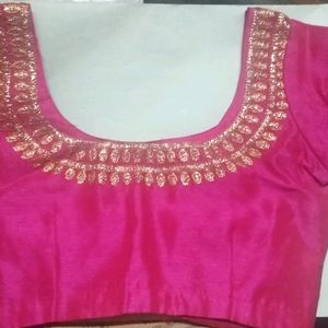 LEEHENGA CHOLI  Saree Stitched( 2 more Shawls )