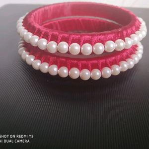 handmade pearl bangles