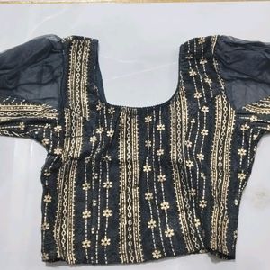 Black Stretchable Blouse....