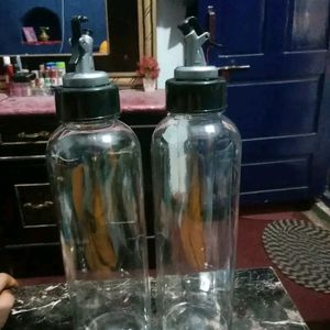 Pack Of 2 Oil Bottle