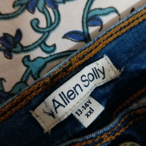 Allen Solly Blue Jeans Age 13-14 XXL