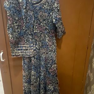 Anarkalli Style Frock Suit