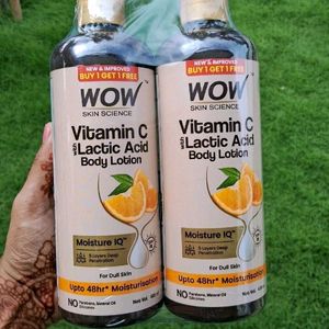 Set Of 2 Wow Vitamin C Body Lotion