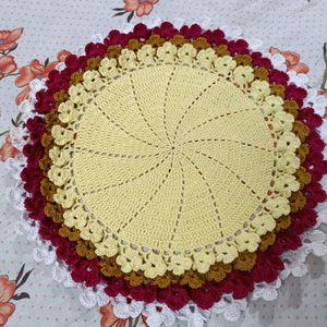 Handmade Fine Quality Crochet Thalposh