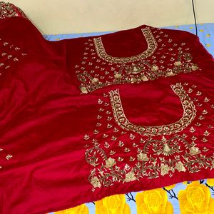 Unstitched Bridal Lehenga