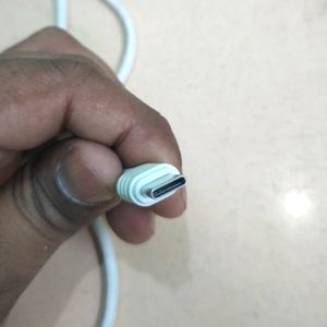 RD OG CABLE WHITE TYPE C