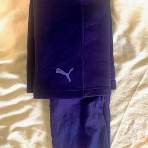 Puma Vintage Leggings w Attached Skirt & Pockets