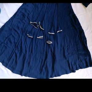 Blue Anarkali Dress