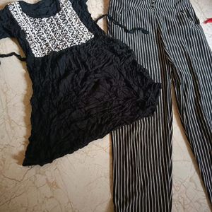 🥳🎉(Combo Of 2)Dress And Pant Set...