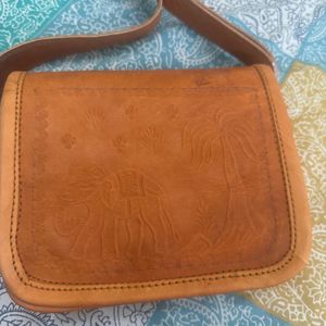 Leather Sling Bag