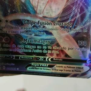 Pokemon Ultra Rare Card Of Mew VMax