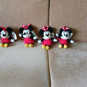 4 Disney Soft Toys