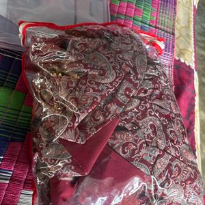 PURE SOFT FOX GEORGETTE KALAMKARI PRINT FABRIC