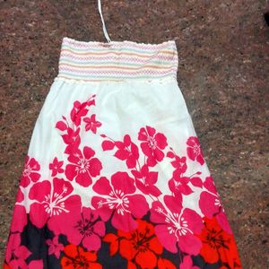 Strapless Dress L Size