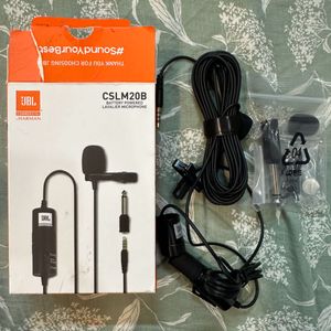 JBL CSLM20B Battery Powered Lavalier Microphone