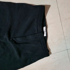 Black Straight Trousers