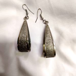 Silver Shimmer Fashionable Earrings