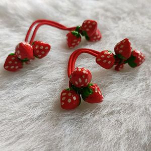 Strawberry  Hair ties🍓