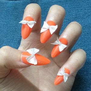 Press On Nails(Cupid's Bow-Coral)