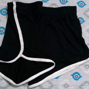 *COMBO* Grey & Black Shorts For Women