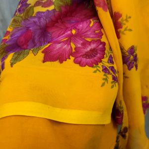 Floral Design Sarees