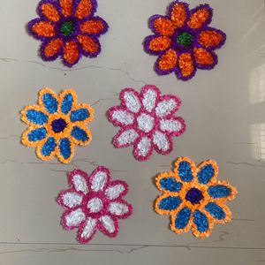 Handmade Rangoli (pack Of 6)