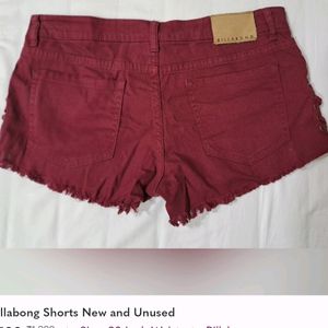 y2k Billabong Original Red Shorts