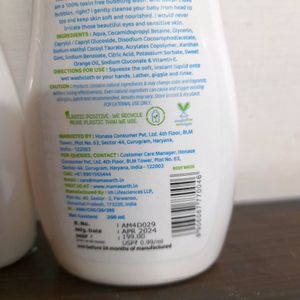 mama earth Body Wash For Babies Pack Of 3